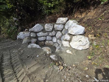 Urejanje javne poti na Krivčevem (1)